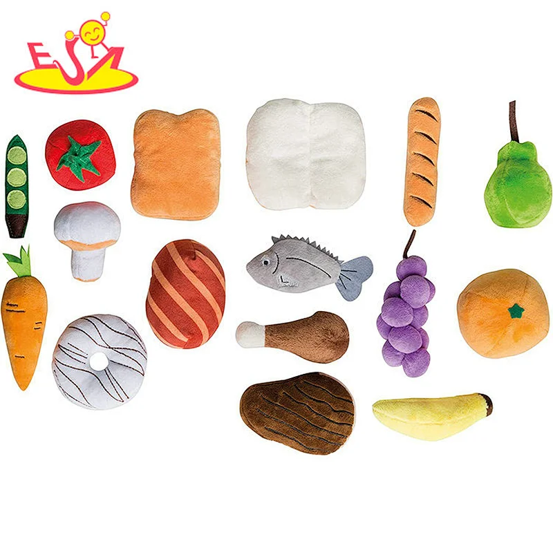Nuevo diseño Macaron lindo juguete de cocina de madera para niños W10C582